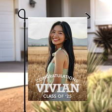 Elite Graduate Garden Flag